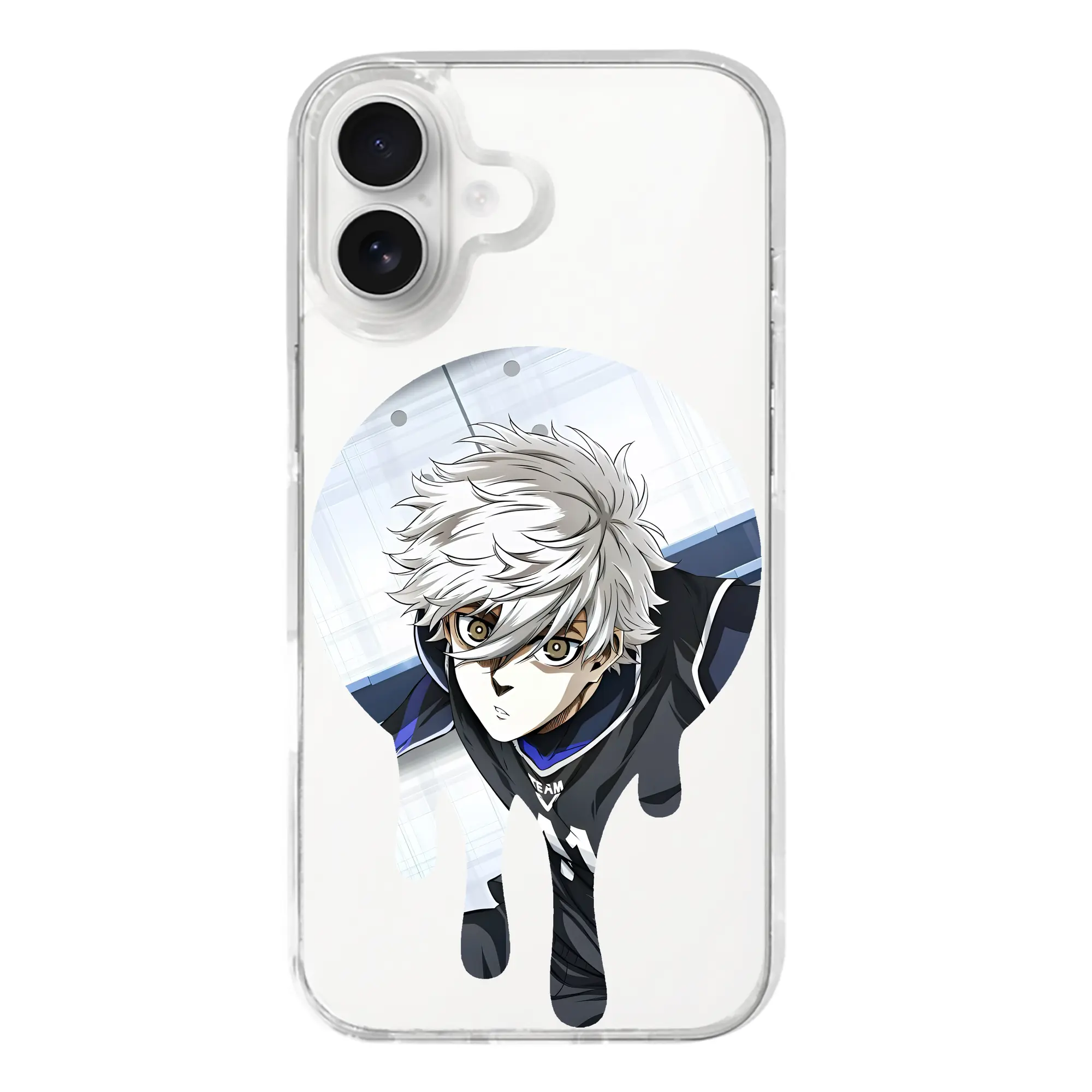 ブルーロック グッズ 凪 誠士郎 - iPhone 17シリーズ 透明スマホケース – 薄型・耐衝撃・精密フィット保護カバー